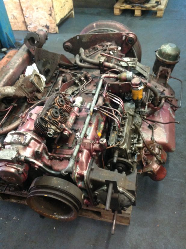 Just delivered by Keith & Dufftown Railway - all ready for a full engine rebuild by Precision Engine Services Inverness